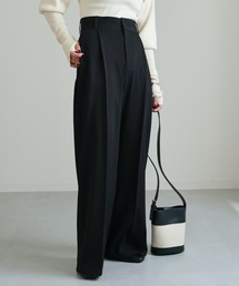 ap retro | センタープレスワイドパンツ 美脚パンツ(その他パンツ)