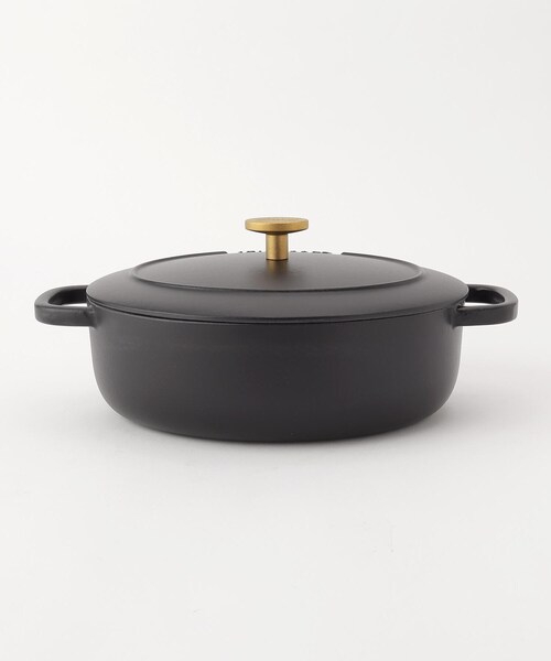 セール】◇ベラモンテ オーバル 23cm トリュフブラック ＜BALLARINI