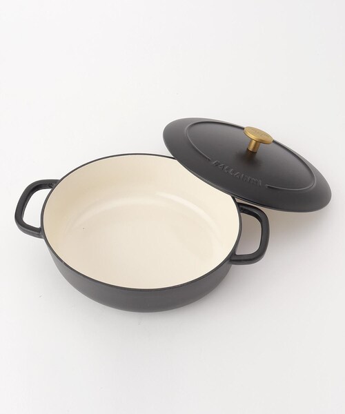 セール】◇ベラモンテ オーバル 23cm トリュフブラック ＜BALLARINI