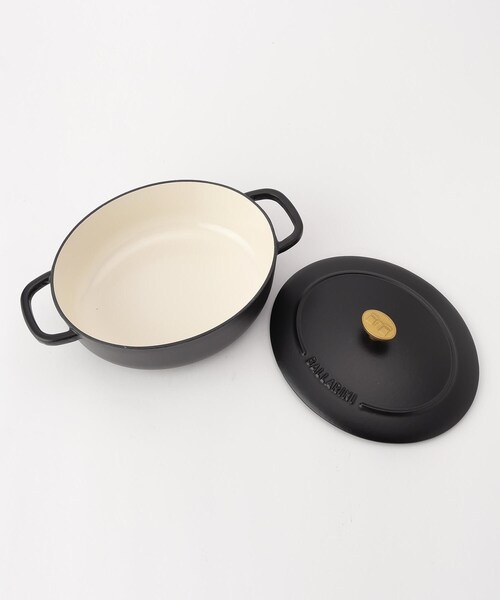 セール】◇ベラモンテ オーバル 23cm トリュフブラック ＜BALLARINI