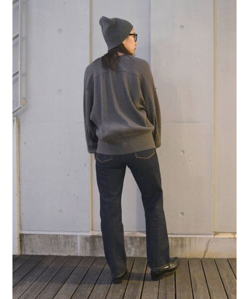 Ungrid(アングリッド)の「ヴィンテージストレートデニム(デニムパンツ・レディース・インディゴブルー/ブルー・24inch/25inch/26inch)」の17枚目の写真