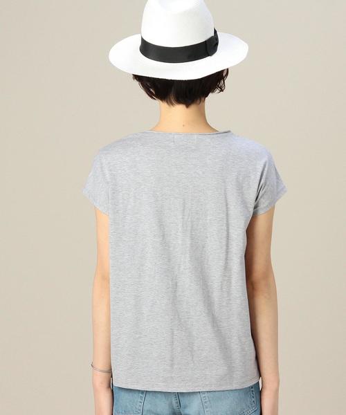BEAUTY&YOUTH UNITED ARROWS（ビューティーアンドユースユナイテッドアローズ）の「BYBC ボヘミアン刺繍ショートスリーブ◆（Tシャツ/カットソー・レディース・ホワイト/ブラック/グレー・フリー）」の8枚目の写真