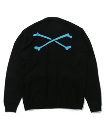 KNIT CARDIGAN WITH BADGE