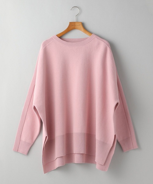 A part by（アパートバイ）の「【WEB限定】スポンジニットBIGプルオーバー（ニット/セーター・レディース・アイボリー/ブルー/ライトピンク/ライトグレー/グレー系その他6/オフホワイト/ブラウン系その他2・FREE）」の7枚目の写真