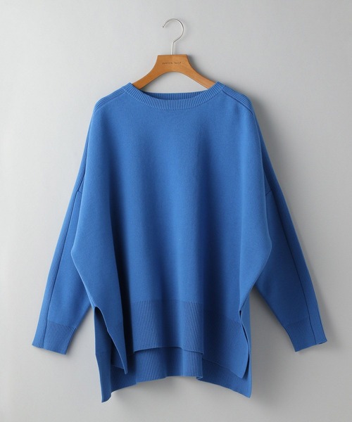 A part by（アパートバイ）の「【WEB限定】スポンジニットBIGプルオーバー（ニット/セーター・レディース・アイボリー/ブルー/ライトピンク/ライトグレー/グレー系その他6/オフホワイト/ブラウン系その他2・FREE）」の6枚目の写真