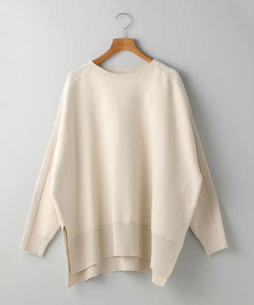 A part by（アパートバイ）の「【WEB限定】スポンジニットBIGプルオーバー（ニット/セーター・レディース・アイボリー/ブルー/ライトピンク/ライトグレー/グレー系その他6/オフホワイト/ブラウン系その他2・FREE）」の3枚目の写真