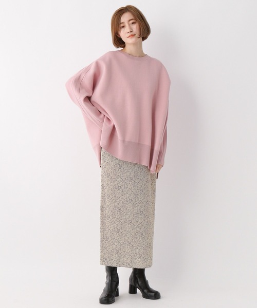 A part by（アパートバイ）の「【WEB限定】スポンジニットBIGプルオーバー（ニット/セーター・レディース・アイボリー/ブルー/ライトピンク/ライトグレー/グレー系その他6/オフホワイト/ブラウン系その他2・FREE）」の18枚目の写真