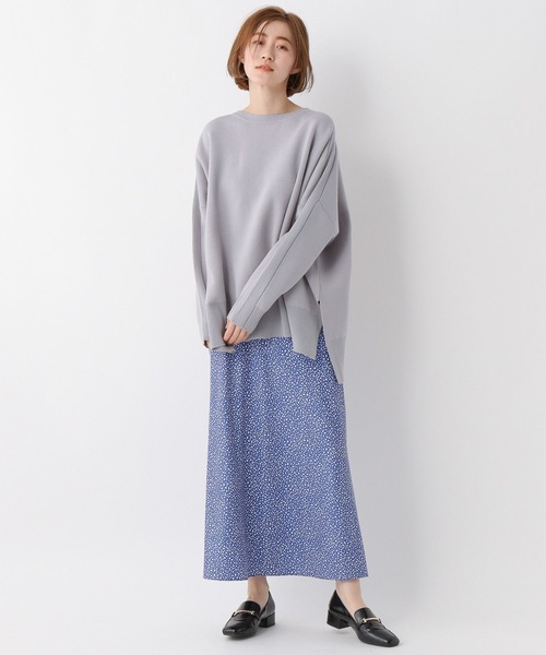 A part by（アパートバイ）の「【WEB限定】スポンジニットBIGプルオーバー（ニット/セーター・レディース・アイボリー/ブルー/ライトピンク/ライトグレー/グレー系その他6/オフホワイト/ブラウン系その他2・FREE）」の22枚目の写真