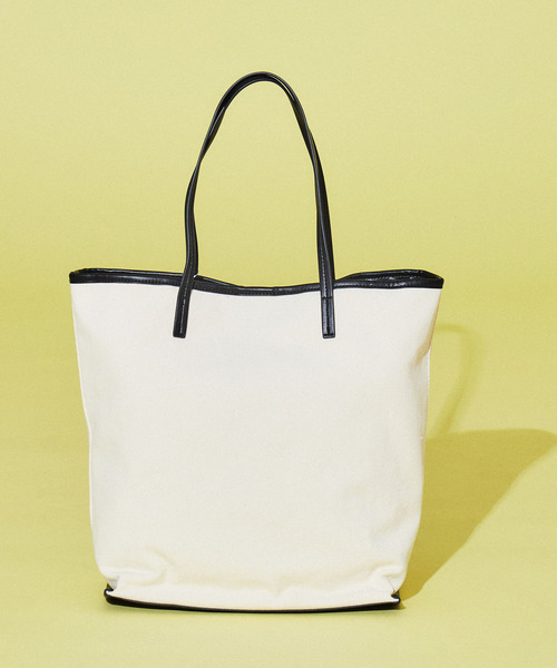 CONVERSE TOKYO（コンバーストウキョウ）の「アウトポケットトートバッグ（トートバッグ・レディース・ブラック系その他/ベージュ/ブラック・FREE）」の11枚目の写真