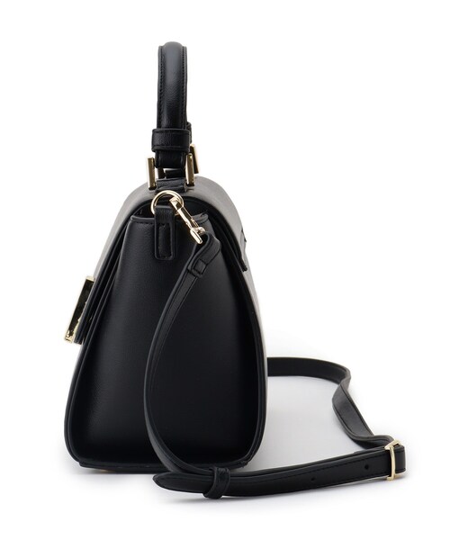 UNTITLED（アンタイトル）の「◆トップハンドショルダーバッグ（ショルダーバッグ・レディース・ブラック/ベージュ系その他2/サックスブルー系4・99）」の5枚目の写真