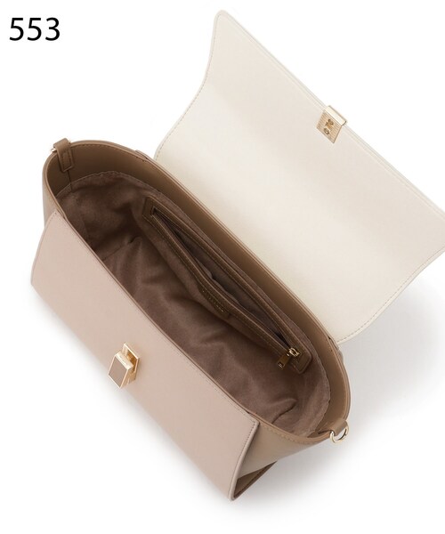 UNTITLED（アンタイトル）の「◆トップハンドショルダーバッグ（ショルダーバッグ・レディース・ブラック/ベージュ系その他2/サックスブルー系4・99）」の9枚目の写真