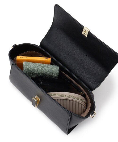 UNTITLED（アンタイトル）の「◆トップハンドショルダーバッグ（ショルダーバッグ・レディース・ブラック/ベージュ系その他2/サックスブルー系4・99）」の11枚目の写真