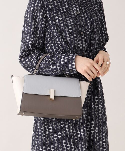 UNTITLED（アンタイトル）の「◆トップハンドショルダーバッグ（ショルダーバッグ・レディース・ブラック/ベージュ系その他2/サックスブルー系4・99）」の13枚目の写真