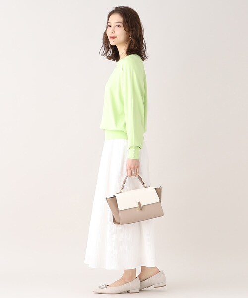 UNTITLED（アンタイトル）の「◆トップハンドショルダーバッグ（ショルダーバッグ・レディース・ブラック/ベージュ系その他2/サックスブルー系4・99）」の17枚目の写真