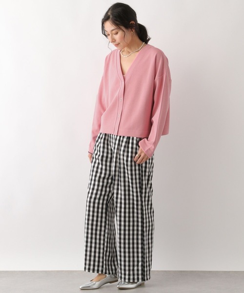 LEPSIM（レプシィム）の「スナップボタンカットカーディガン 172978