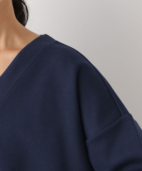 LEPSIM（レプシィム）の「スナップボタンカットカーディガン 172978