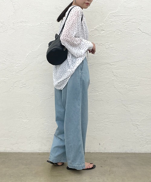 ラウンジドレス　フェザーブラウス レースカットブラウス | LOUNGEDRESS(ラウンジドレス)レディース