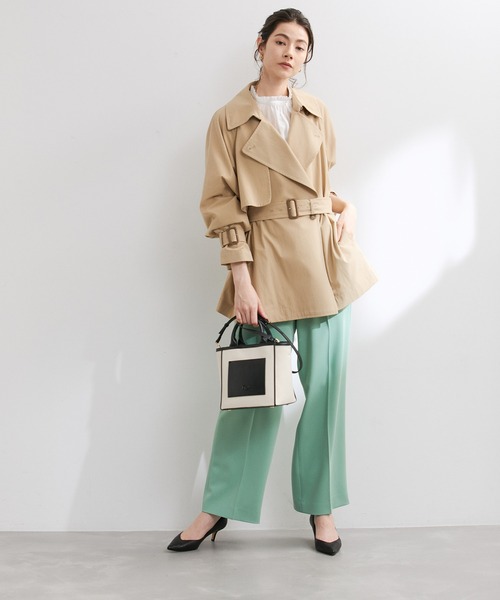 ROPE'（ロペ）の「【雑誌掲載】キャンバスコンビトートバッグ（トートバッグ・レディース・ブラック系その他/イエロー系その他3・FREE）」の7枚目の写真