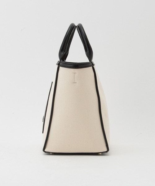 ROPE'（ロペ）の「【雑誌掲載】キャンバスコンビトートバッグ（トートバッグ・レディース・ブラック系その他/イエロー系その他3・FREE）」の10枚目の写真