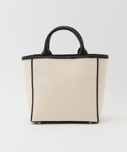 ROPE'（ロペ）の「【雑誌掲載】キャンバスコンビトートバッグ（トートバッグ・レディース・ブラック系その他/イエロー系その他3・FREE）」の11枚目の写真