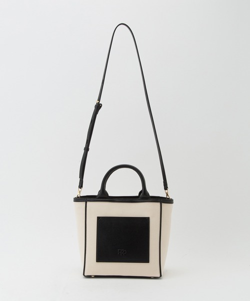 ROPE'（ロペ）の「【雑誌掲載】キャンバスコンビトートバッグ（トートバッグ・レディース・ブラック系その他/イエロー系その他3・FREE）」の14枚目の写真