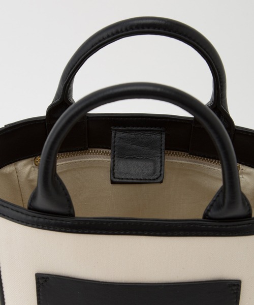 ROPE'（ロペ）の「【雑誌掲載】キャンバスコンビトートバッグ（トートバッグ・レディース・ブラック系その他/イエロー系その他3・FREE）」の17枚目の写真