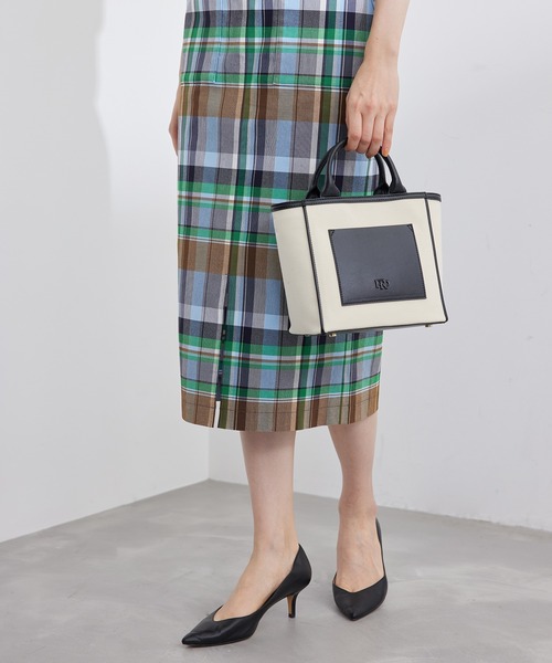 ROPE'（ロペ）の「【雑誌掲載】キャンバスコンビトートバッグ（トートバッグ・レディース・ブラック系その他/イエロー系その他3・FREE）」の20枚目の写真