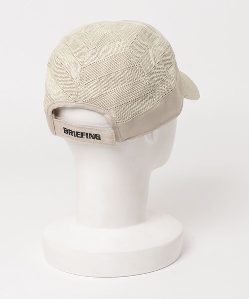 BRIEFING(ブリーフィング)の「【ブリーフィングゴルフ】MENS STRAW CAP(キャップ・メンズ・ブラック/ベージュ/ネイビー・FREE)」の5枚目の写真