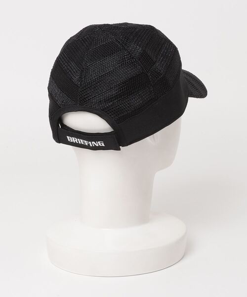 BRIEFING(ブリーフィング)の「【ブリーフィングゴルフ】MENS STRAW CAP(キャップ・メンズ・ブラック/ベージュ/ネイビー・FREE)」の6枚目の写真