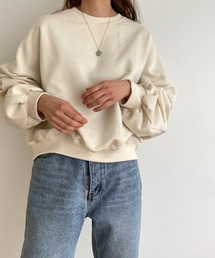 CANAL JEAN | El mar(エルマール) コットンクルーネック裏毛トレーナー(スウェット)