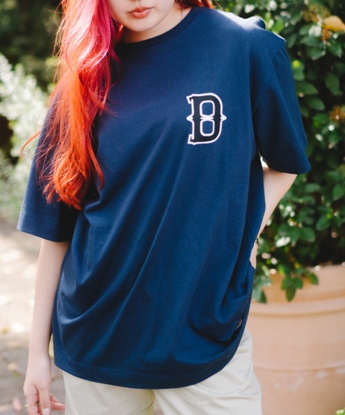 Dickies(ディッキーズ)の「【Dickies】半袖 プリント"D" Tシャツ / ディッキーズ(Tシャツ/カットソー・メンズ・レッド/ホワイト/グリーン/ネイビー・S/M/L/XL)」の1枚目の写真