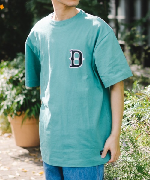 Dickies(ディッキーズ)の「【Dickies】半袖 プリント"D" Tシャツ / ディッキーズ(Tシャツ/カットソー・メンズ・レッド/ホワイト/グリーン/ネイビー・S/M/L/XL)」の3枚目の写真