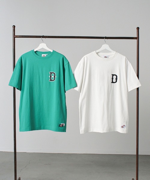 Dickies(ディッキーズ)の「【Dickies】半袖 プリント"D" Tシャツ / ディッキーズ(Tシャツ/カットソー・メンズ・レッド/ホワイト/グリーン/ネイビー・S/M/L/XL)」の13枚目の写真