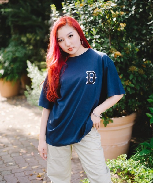 Dickies(ディッキーズ)の「【Dickies】半袖 プリント"D" Tシャツ / ディッキーズ(Tシャツ/カットソー・メンズ・レッド/ホワイト/グリーン/ネイビー・S/M/L/XL)」の16枚目の写真