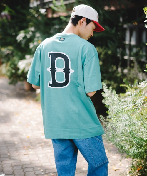 Dickies(ディッキーズ)の「【Dickies】半袖 プリント"D" Tシャツ / ディッキーズ(Tシャツ/カットソー・メンズ・レッド/ホワイト/グリーン/ネイビー・S/M/L/XL)」の19枚目の写真