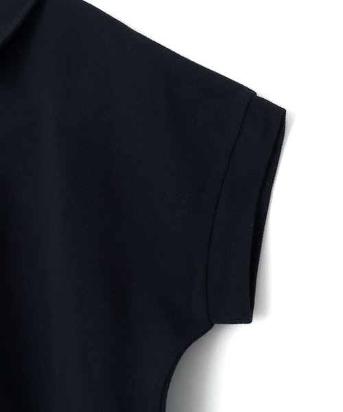 MAKE YOUR DAY（メイクユアデイ）の「無地とボーダー半袖ポロシャツ■80～140cm（Tシャツ/カットソー・キッズ・ネイビー/ピンク/オフホワイト/イエロー・110/130/100/140/120/90/80）」の16枚目の写真