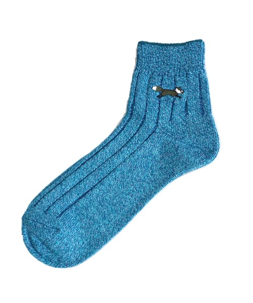 PENNEYS(ぺニーズ)の「PENNEY'S/ペニーズ THE FOX MENS SOCKSザフォックスメンズソックス(ソックス/靴下・メンズ・チャコールグレー/グレー/サックスブルー/イエロー/レッド/アイボリー/ブラック/インディゴブルー/ネイビー/ホワイト/ブルー・FREE)」の7枚目の写真