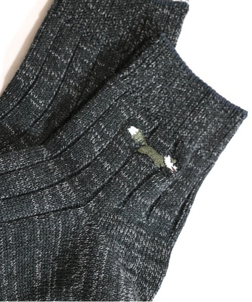 PENNEYS(ぺニーズ)の「PENNEY'S/ペニーズ THE FOX MENS SOCKSザフォックスメンズソックス(ソックス/靴下・メンズ・チャコールグレー/グレー/サックスブルー/イエロー/レッド/アイボリー/ブラック/インディゴブルー/ネイビー/ホワイト/ブルー・FREE)」の4枚目の写真
