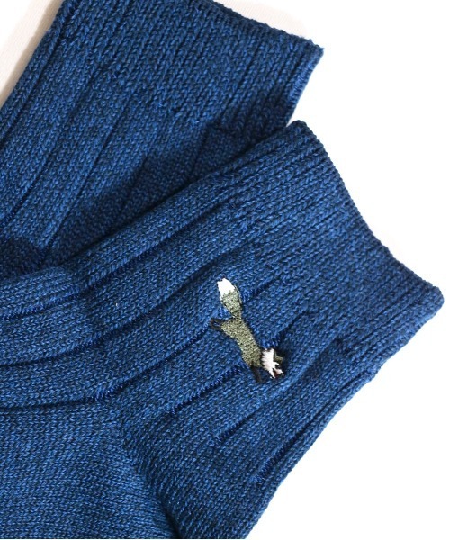 PENNEYS(ぺニーズ)の「PENNEY'S/ペニーズ THE FOX MENS SOCKSザフォックスメンズソックス(ソックス/靴下・メンズ・チャコールグレー/グレー/サックスブルー/イエロー/レッド/アイボリー/ブラック/インディゴブルー/ネイビー/ホワイト/ブルー・FREE)」の8枚目の写真