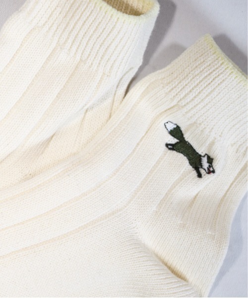 PENNEYS(ぺニーズ)の「PENNEY'S/ペニーズ THE FOX MENS SOCKSザフォックスメンズソックス(ソックス/靴下・メンズ・チャコールグレー/グレー/サックスブルー/イエロー/レッド/アイボリー/ブラック/インディゴブルー/ネイビー/ホワイト/ブルー・FREE)」の12枚目の写真