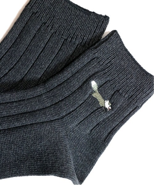 PENNEYS(ぺニーズ)の「PENNEY'S/ペニーズ THE FOX MENS SOCKSザフォックスメンズソックス(ソックス/靴下・メンズ・チャコールグレー/グレー/サックスブルー/イエロー/レッド/アイボリー/ブラック/インディゴブルー/ネイビー/ホワイト/ブルー・FREE)」の15枚目の写真