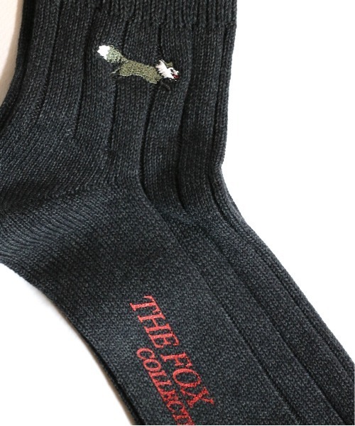 PENNEYS(ぺニーズ)の「PENNEY'S/ペニーズ THE FOX MENS SOCKSザフォックスメンズソックス(ソックス/靴下・メンズ・チャコールグレー/グレー/サックスブルー/イエロー/レッド/アイボリー/ブラック/インディゴブルー/ネイビー/ホワイト/ブルー・FREE)」の16枚目の写真