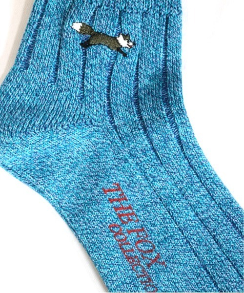 PENNEYS(ぺニーズ)の「PENNEY'S/ペニーズ THE FOX MENS SOCKSザフォックスメンズソックス(ソックス/靴下・メンズ・チャコールグレー/グレー/サックスブルー/イエロー/レッド/アイボリー/ブラック/インディゴブルー/ネイビー/ホワイト/ブルー・FREE)」の22枚目の写真