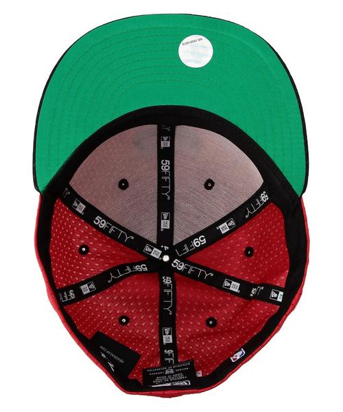 NEW ERA（ニューエラ）の「＜NEW ERA＞ 59FIFTY MESHCAP/キャップ◆（キャップ・メンズ・ネイビー/レッド・M(7 3/8)/L(7 1/2)）」の4枚目の写真