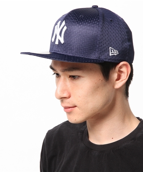 NEW ERA（ニューエラ）の「＜NEW ERA＞ 59FIFTY MESHCAP/キャップ◆（キャップ・メンズ・ネイビー/レッド・M(7 3/8)/L(7 1/2)）」の3枚目の写真