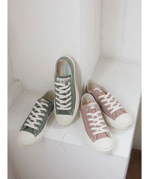 CONVERSE ALL STAR（コンバースオールスター）の「CONVERSE×earth　ALL☆STAR　OX（スニーカー・レディース・モカ/カーキ・22.5cm/23cm/23.5cm/24cm/24.5cm）」の22枚目の写真