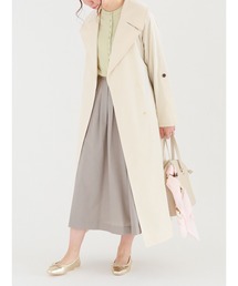 Te chichi | ビッグカラーロングコート(その他アウター)