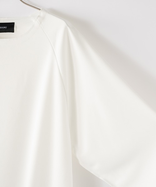 CUT OFF OVERSIZED LONG T-SHIRT - カットオフオーバーサイズロングTシャツ（Tシャツ/カットソー）｜DOOPZ（ドープス）