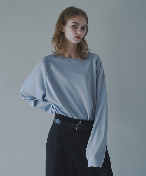 CUT OFF OVERSIZED LONG T-SHIRT - カットオフオーバーサイズロングTシャツ（Tシャツ/カットソー）｜DOOPZ（ドープス）