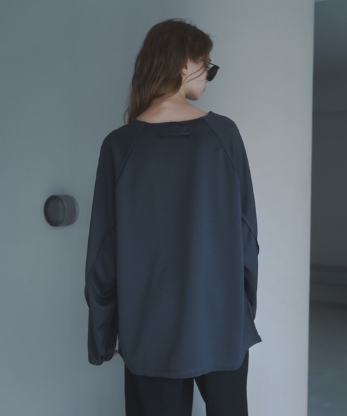 CUT OFF OVERSIZED LONG T-SHIRT - カットオフオーバーサイズロングTシャツ（Tシャツ/カットソー）｜DOOPZ（ドープス）